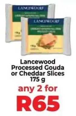 Food Lover's Market Lancewood Processed Gouda or Cheddar Slices offer