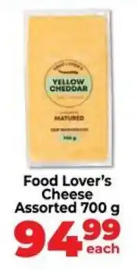 Food Lover's Market Food Lover's Cheese Assorted offer
