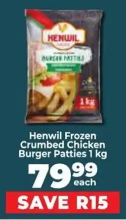 Food Lover's Market Henwil Frozen Crumbed Chicken Burger Patties offer