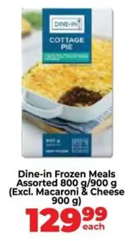 Food Lover's Market Dine-in Frozen Meals Assorted offer