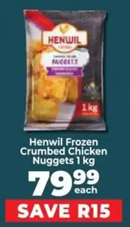 Food Lover's Market Henwil Frozen Crumbed Chicken Nuggets offer