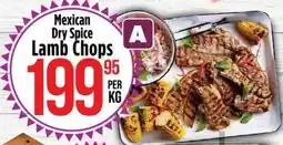 Food Lover's Market Mexican Dry Spice Lamb Chops offer