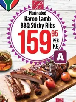 Food Lover's Market Marinated Karoo Lamb BBQ Sticky Ribs offer