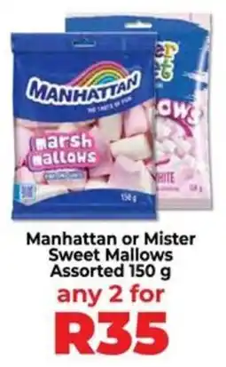 Food Lover's Market Manhattan or Mister Sweet Mallows Assorted offer
