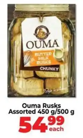 Food Lover's Market Ouma Rusks Assorted offer