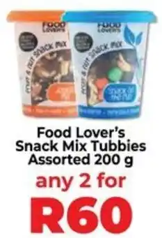 Food Lover's Market Food Lover's Snack Mix Tubbies Assorted offer