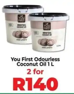 Food Lover's Market You First Odourless Coconut Oil offer