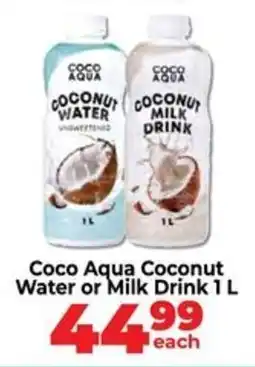 Food Lover's Market Coco Aqua Coconut Water or Milk Drink offer