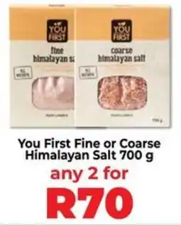 Food Lover's Market You First Fine or Coarse Himalayan Salt offer