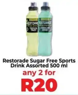 Food Lover's Market Restorade Sugar Free Sports Drink Assorted offer