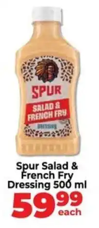 Food Lover's Market Spur Salad & French Fry Dressing offer