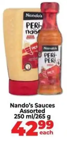 Food Lover's Market Nando's Sauces Assorted offer