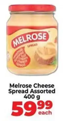 Food Lover's Market Melrose Cheese Spread Assorted offer