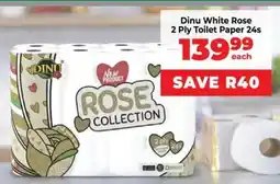 Food Lover's Market Dinu White Rose 2 Ply Toilet Paper offer