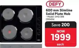 Makro Defy Slimline Solid Plate Hob offer