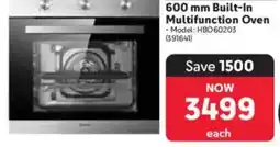 Makro Hisense Built-In Multifunction Oven offer