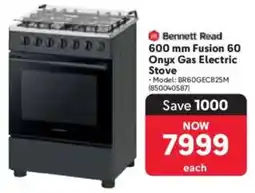 Makro Bennett Read Fusion 60 Onyx Gas Electric Stove offer