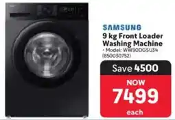 Makro Samsung Front Loader Washing Machine offer
