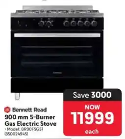 Makro Bennett Read 5-Burner Gas Electric Stove offer