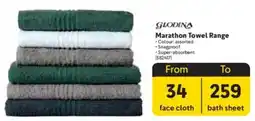 Makro Glodina Marathon Towel Range offer