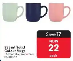 Makro Solid Colour Mugs offer