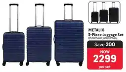 Makro Metalix Luggage Set offer