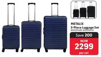 Makro Metalix Luggage Set offer
