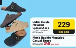 Makro Ladies Buckle Moulded Casual Shoes offer