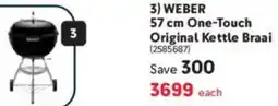 Makro Weber One-Touch Original Kettle Braai offer