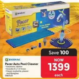Makro Zodiac Pacer Auto Pool Cleaner offer