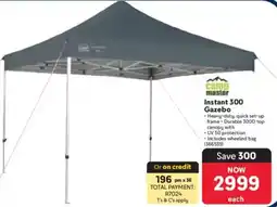 Makro Camp Master Instant 300 Gazebo offer