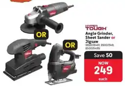Makro Hyper Tough Angle Grinder, Sheet Sander or Jigsaw offer