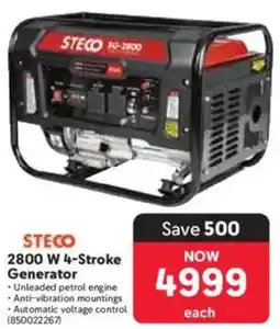 Makro Steco 2800 W 4-Stroke Generator offer