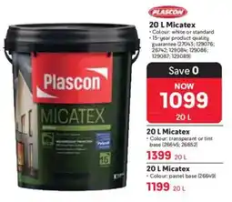 Makro Plascon Micatex offer