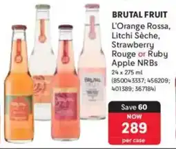 Makro Brutal Fruit L'Orange Rossa, Litchi Sèche, Strawberry Rouge or Ruby Apple NRBs offer
