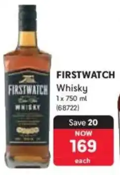Makro Firstwatch Whisky offer