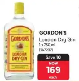 Makro Gordon's London Dry Gin offer