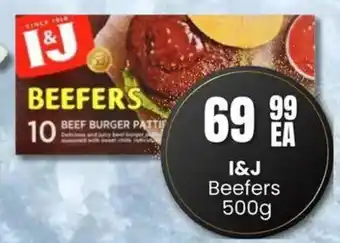 Super Save I&J Beefers offer