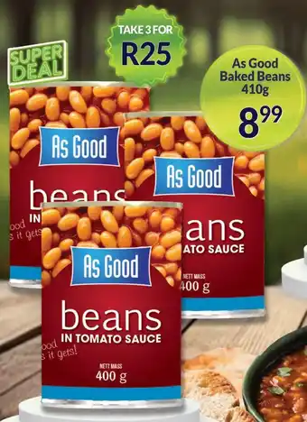 Super Save As Good Baked Beans offer