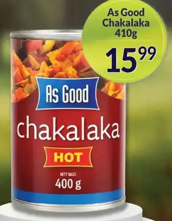 Super Save As Good Chakalaka offer
