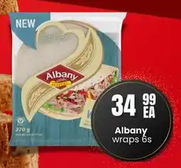 Super Save Albany Wraps offer