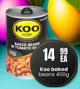 Super Save Koo baked beans offer