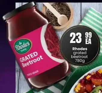 Super Save Rhodes grated beetroot offer