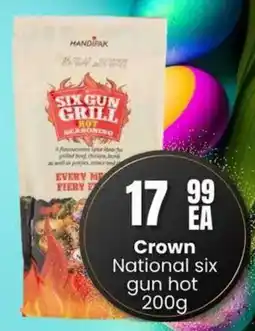 Super Save Crown national six gun hot offer
