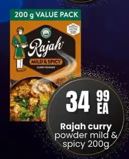 Super Save Rajah curry powder mild & spicy offer