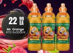 Super Save Mr. Orange RTD offer
