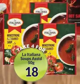 Super Save La Italiana Soups offer