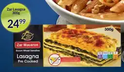 Super Save Zar Lasagna offer