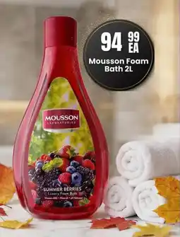 Super Save Mousson Foam Bath offer
