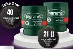 Super Save Ingrams Herbal Camphor Cream offer